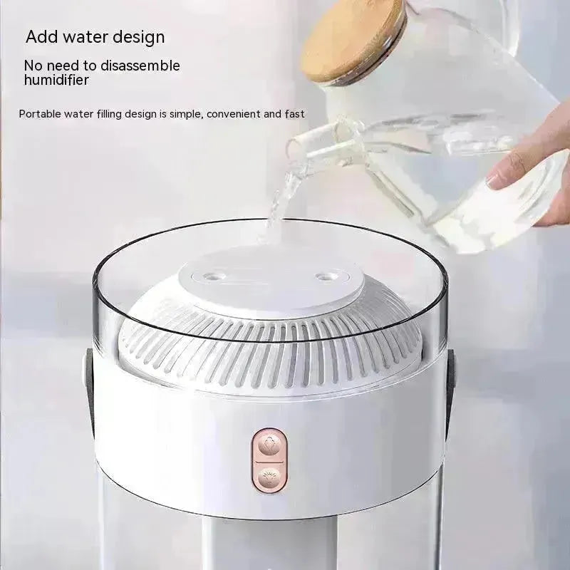 Large Capacity Double Spray Humidifier 26L Ambience Light Commercial Portable Water Replacement - EX-STOCK CANADA