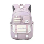 Large Capacity Schoolbag For Primary School Girls Cute - EX-STOCK CANADA