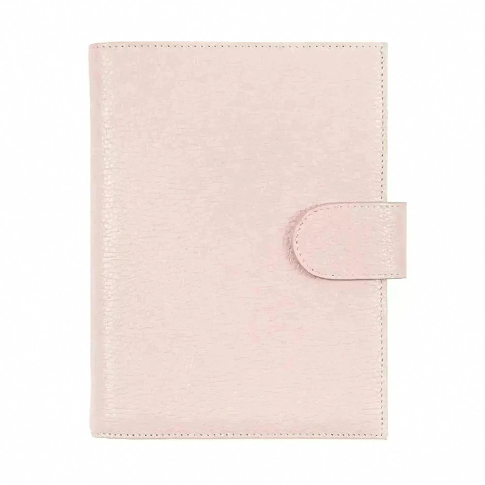 Leather Notebook Lychee Pattern Head Layer Cowhide A6 Loose-Leaf Diary - EX-STOCK CANADA