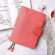 Leather Notebook Lychee Pattern Head Layer Cowhide A6 Loose-Leaf Diary - EX-STOCK CANADA