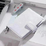 Leather Notebook Lychee Pattern Head Layer Cowhide A6 Loose-Leaf Diary - EX-STOCK CANADA