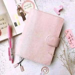 Leather Notebook Lychee Pattern Head Layer Cowhide A6 Loose-Leaf Diary - EX-STOCK CANADA