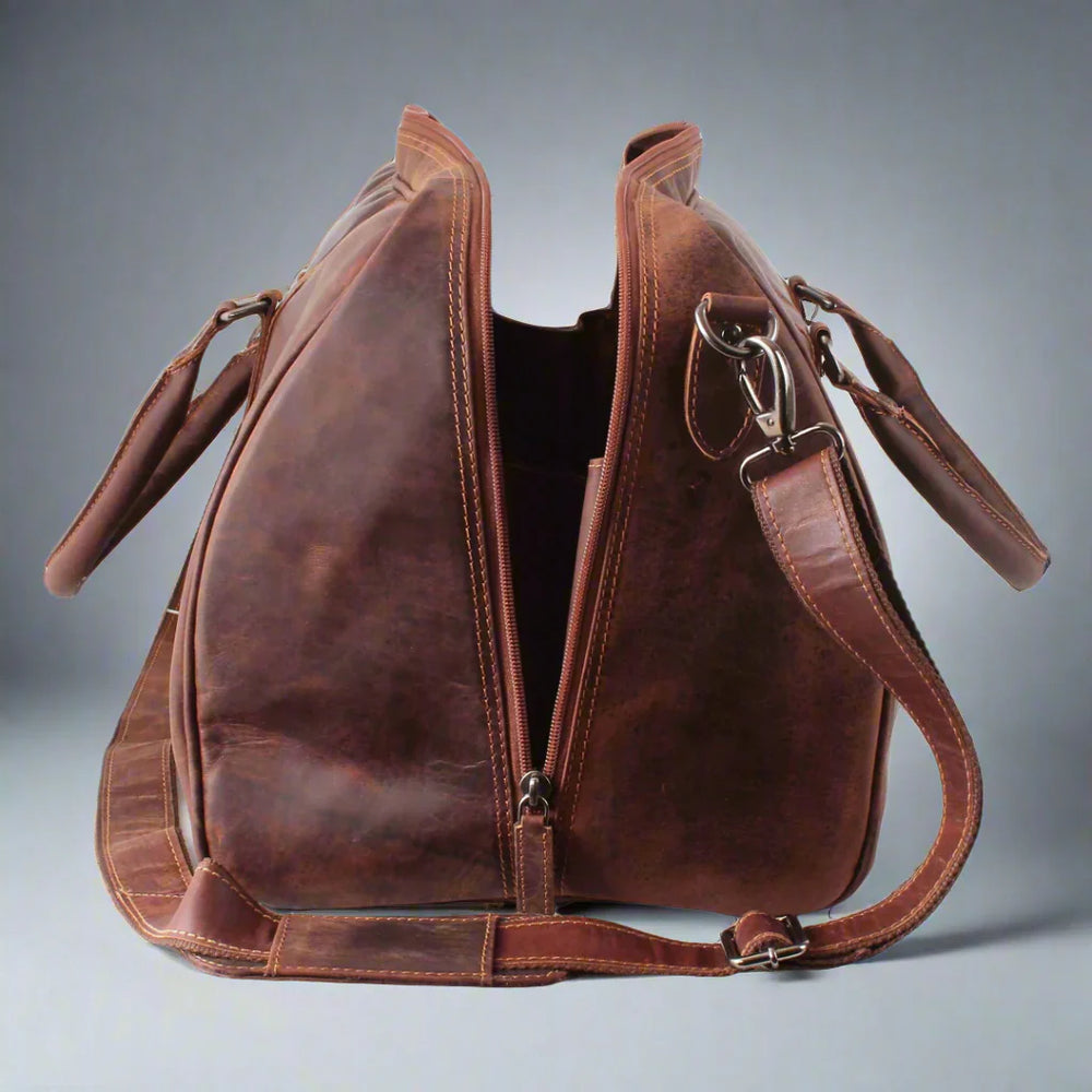 Greenwood Leather Weekend Travel Bag EX-STOCK Canada 