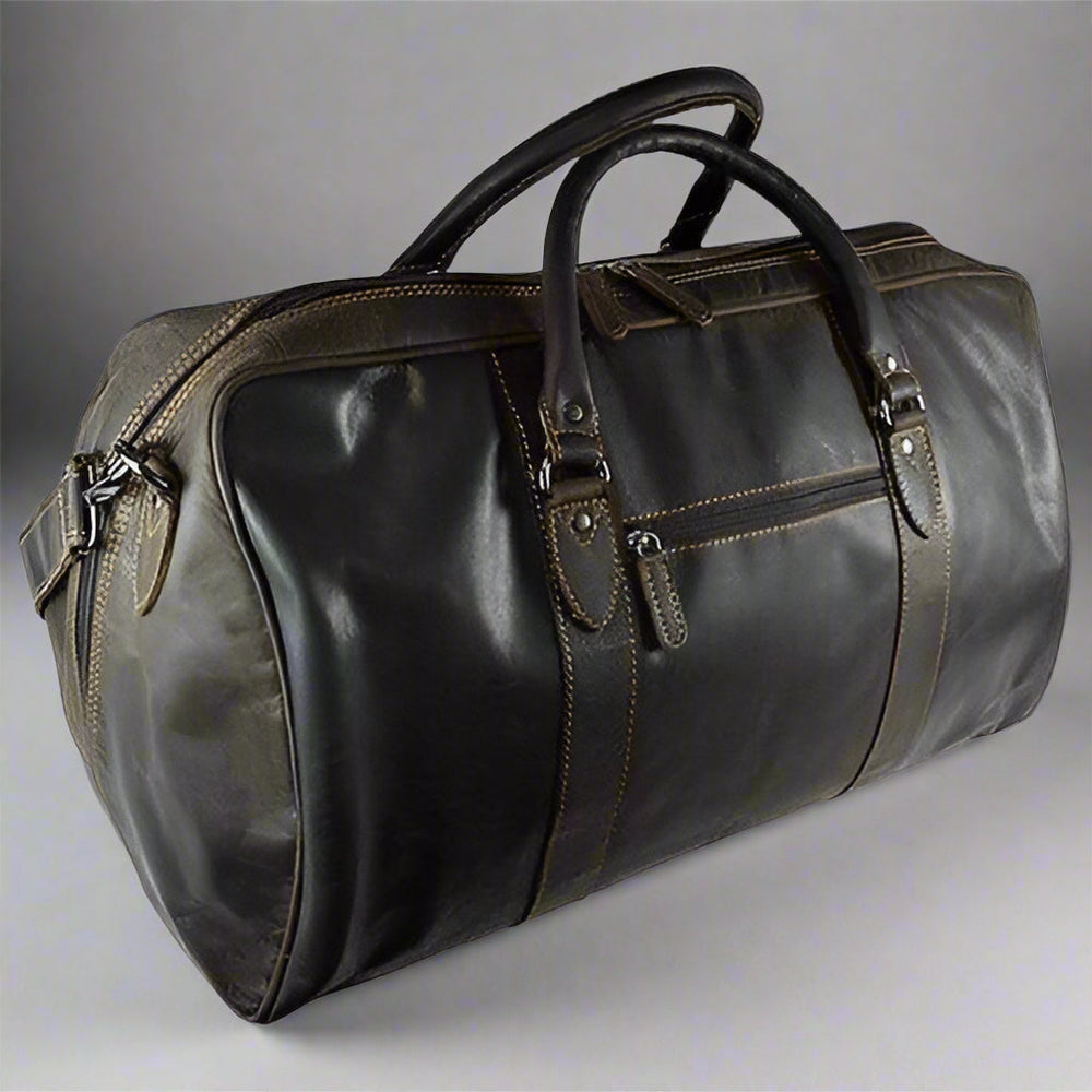 Greenwood Leather Weekend Travel Bag EX-STOCK Canada 