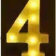 LED Night Light A-Z 0-9 Battery Lamp Wedding Party Decor - EX-STOCK CANADA