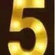 LED Night Light A-Z 0-9 Battery Lamp Wedding Party Decor - EX-STOCK CANADA