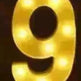 LED Night Light A-Z 0-9 Battery Lamp Wedding Party Decor - EX-STOCK CANADA
