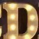 LED Night Light A-Z 0-9 Battery Lamp Wedding Party Decor - EX-STOCK CANADA