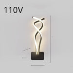led wall lamp nordic minimalist bedroom bedside lamp EX-STOCK Canada 