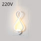 led wall lamp nordic minimalist bedroom bedside lamp EX-STOCK Canada 