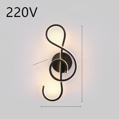 led wall lamp nordic minimalist bedroom bedside lamp EX-STOCK Canada 