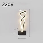 led wall lamp nordic minimalist bedroom bedside lamp EX-STOCK Canada 