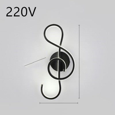 led wall lamp nordic minimalist bedroom bedside lamp EX-STOCK Canada 