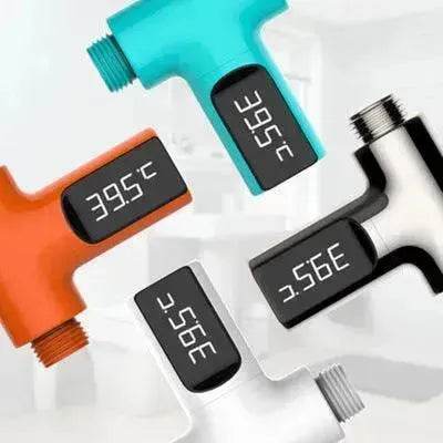 LED Water Temperature Gauge Visible Shower Temperature Meter Child Temperature Control Shower Thermometer - EX-STOCK Canada