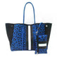 Leopard Print Printed Black Portable Beach Bag Leisure Travel - EX-STOCK CANADA