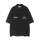 Letter Embroidered Workwear With Pocket Shirt - EX-STOCK CANADA