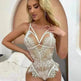 Lingerie Jumpsuit Lace Lingerie White Perspective Lingerie Backless - EX-STOCK CANADA