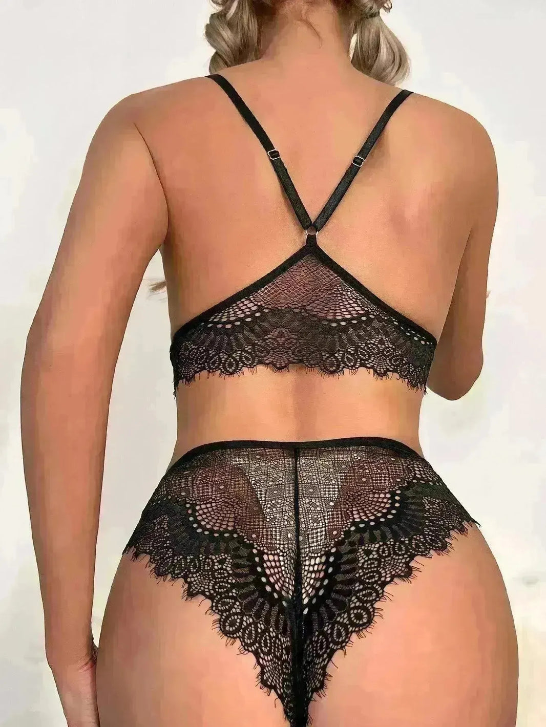 Lingerie Set Sexy Lingerie Summer Underwear Black Underwear - EX-STOCK CANADA