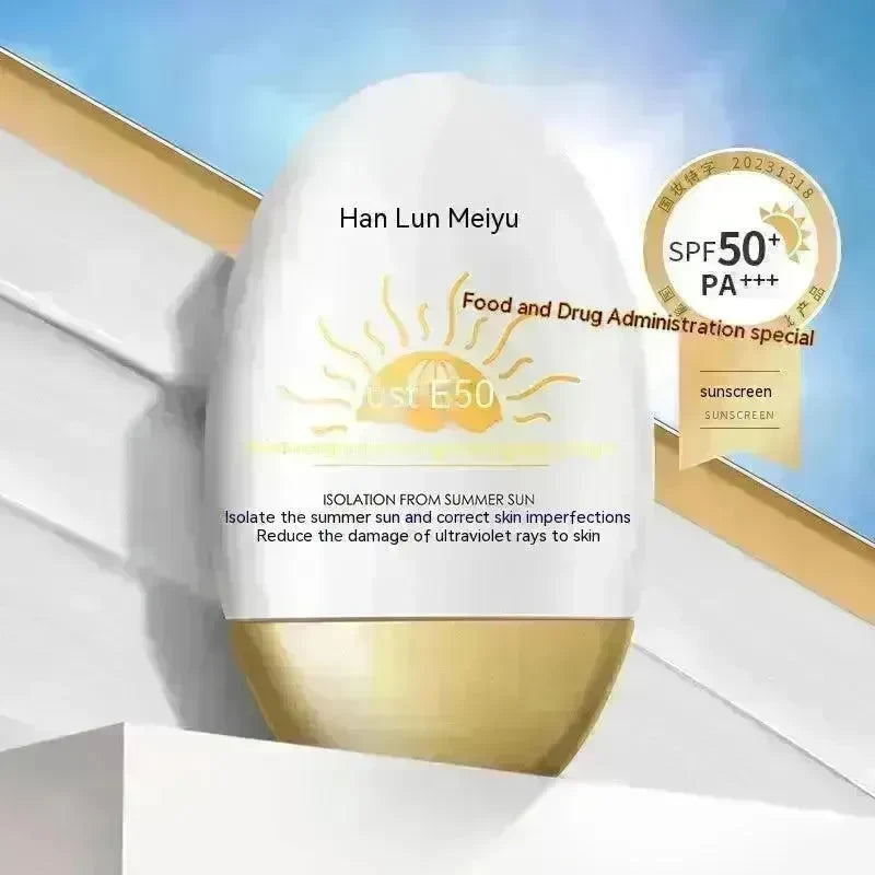 Little Golden Bottle Sunscreen Face UV Protection Concealer Refreshing White Tender Female - EX-STOCK CANADA