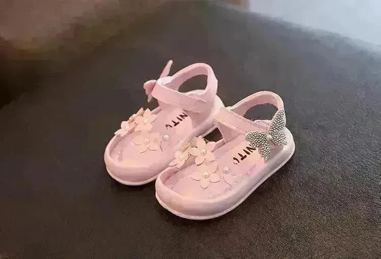 Little Kids' Princess Shoes Non-slip Soft-soled Baby Shoes - EX-STOCK CANADA