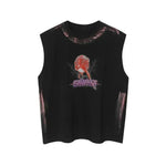 Lollipop Printed Waistcoat Half Sleeve - EX-STOCK CANADA
