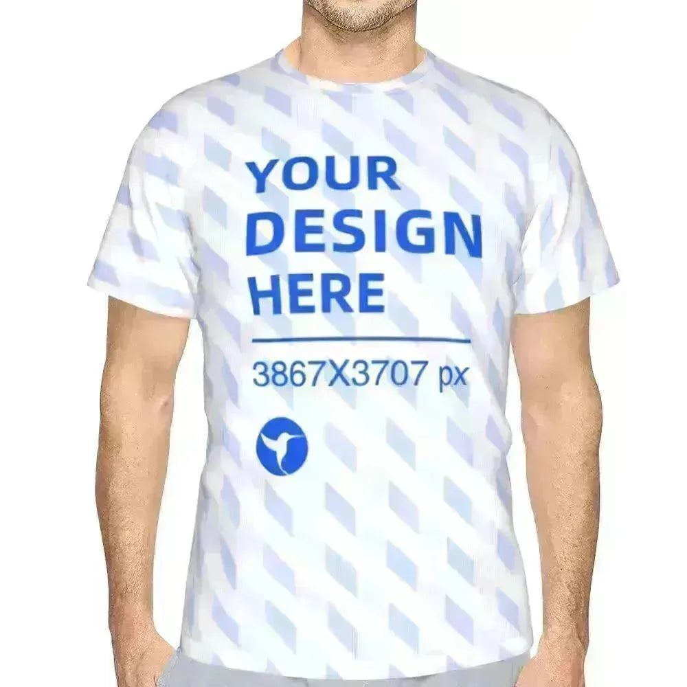 Loose And Comfortable Men's Short Sleeve Full Width T-shirt - EX-STOCK CANADA