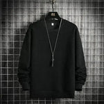 Loose Crew Neck T-shirt Casual Sweatshirt - EX-STOCK CANADA