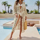 Loose Embroidered Bikini Beach Long Sunproof Wear - EX-STOCK CANADA