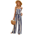 Loose Homewear Striped Small Sling Trousers Woven Suit Women - EX-STOCK CANADA