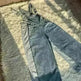 Loose Mopping Denim Overalls Trousers Women - EX-STOCK CANADA