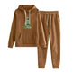 Loose Plus Size Hooded Top Women's Long Sleeve - EX-STOCK CANADA