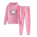 Loose Plus Size Hooded Top Women's Long Sleeve - EX-STOCK CANADA