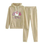Loose Plus Size Hooded Top Women's Long Sleeve - EX-STOCK CANADA