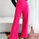 Loose Straight Pants Women High Waist Casual Trousers - EX-STOCK CANADA