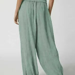 Loose Wide Leg Pants Women Drawstring Leggings Trousers - EX-STOCK CANADA