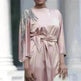 Loriya Exquisite Embroidery Sleeve Cardigan Women's Dress Evening Party Cocktail Party Dress - EX-STOCK CANADA