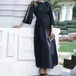 Loriya Exquisite Embroidery Sleeve Cardigan Women's Dress Evening Party Cocktail Party Dress - EX-STOCK CANADA