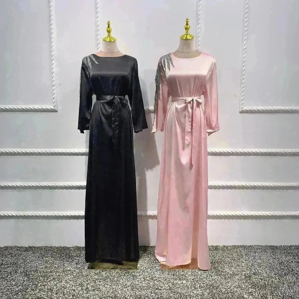 Loriya Exquisite Embroidery Sleeve Cardigan Women's Dress Evening Party Cocktail Party Dress - EX-STOCK CANADA