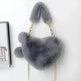 Love Bags Soft Plush Handbags Women Valentine's Day Party Bag - EX-STOCK CANADA