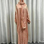 Lustre Batwing style Abaya Dress for Arab Dubai Turkey Middle East Women - EX-STOCK CANADA