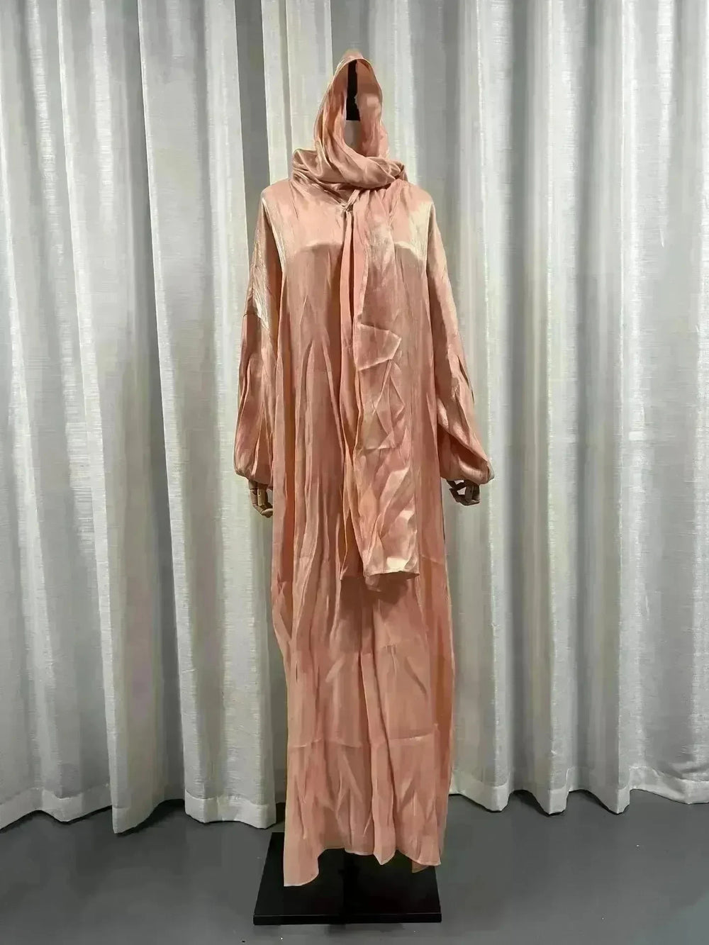 Lustre Batwing style Abaya Dress for Arab Dubai Turkey Middle East Women - EX-STOCK CANADA