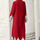 Luxurious Embroidered Blouse Lace Cardigan Dress for Beautiful Arab Dubai Turkey Middle Eastern Women - EX-STOCK CANADA