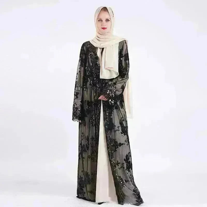 Luxury sequined Arab robe - EX-STOCK CANADA