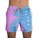 Magical Change Color Beach Shorts Summer Men Swimming Trunks Swimwear Swimsuit Quick Dry bathing shorts Beach Pant - EX-STOCK CANADA