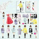 Magnetic Baby Girl Dressing Stickers Baby Clothing Stickers Book Toys - EX-STOCK CANADA