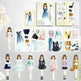 Magnetic Baby Girl Dressing Stickers Baby Clothing Stickers Book Toys - EX-STOCK CANADA