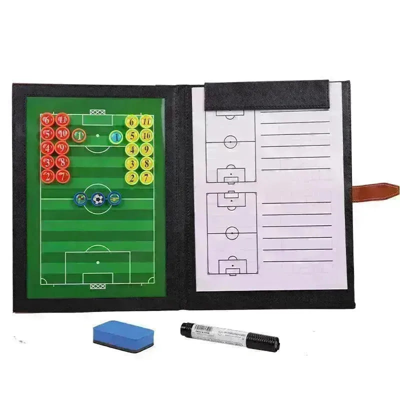 Magnetic leather football tactical board - EX-STOCK CANADA