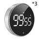 Magnetic Tire Round Timer For Baking Kitchen - EX-STOCK CANADA