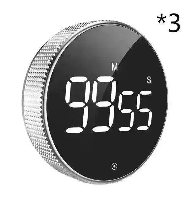 Magnetic Tire Round Timer For Baking Kitchen - EX-STOCK CANADA