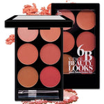Make-up Multi-color Boutique Domestic Product Six-color Blush Repair Makeup - EX-STOCK Canada